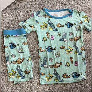 Little Sleepies Finding Nemo Shorts/Short Sleeve PJs